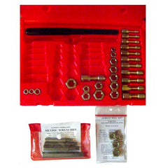 MADE IN USA 28-Piece Metric Tap, Die, & File Set, metric wrenches