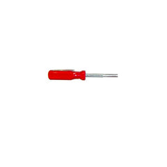 MADE IN USA tire valve stem core remover with red handle with clip