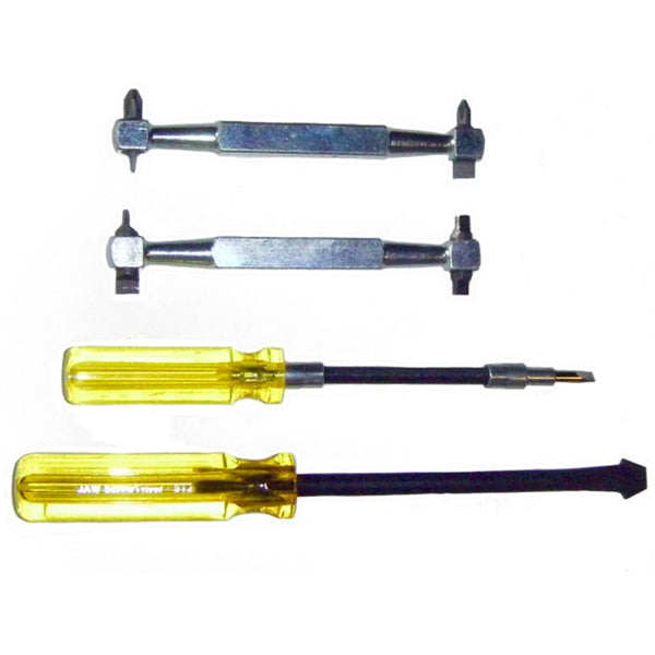 MADE IN USA offset and flexible-shaft screwdrivers