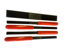 JAWCO 157 Set of 5 Rethreading Files: Nu-Thred® 1, 2, 5, 7 & 8 with 4 plastic handles in case.
