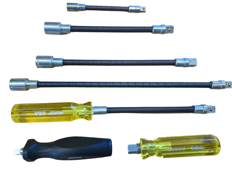 1/4" Square Flex Extension – 4" Long