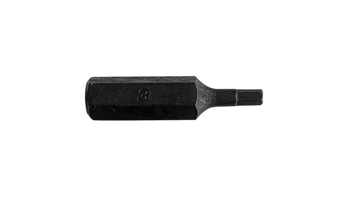 3mm hex key bit with 5/16" hex shank