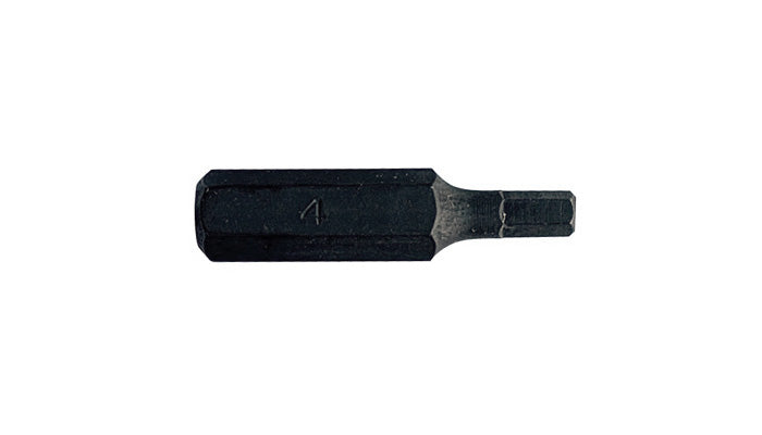 4mm hex key bit with 5/16" hex shank