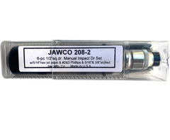 MADE IN USA Jawco #208-2 6-piece 1/2
