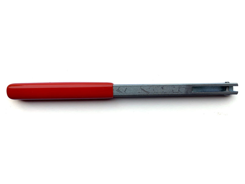 MADE IN USA Single-Handled Internal Rethreading Tool with red handle
