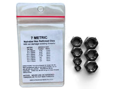 MADE IN USA 7-Piece Metric Rethreading Die Set, 6 to 12mm